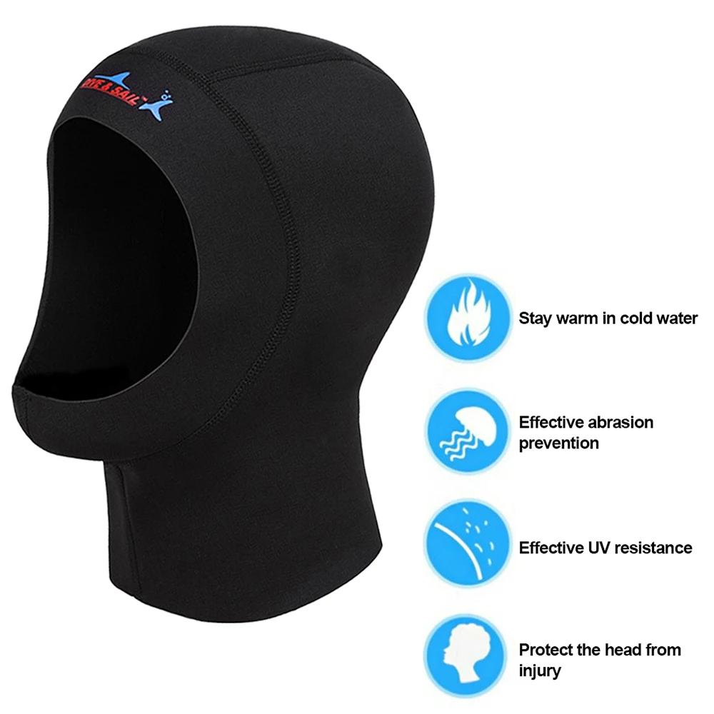 Snorkel Mask Full Face - 1mm Neoprene Men Women Fishing Snorkeling