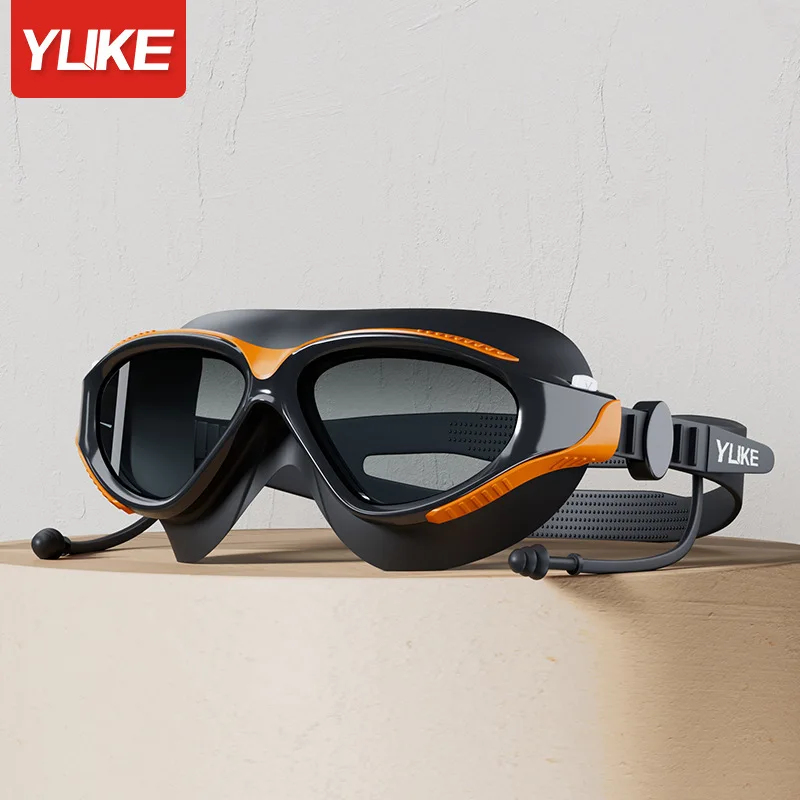 Swim Goggles Anti Fog Uv - Big Frame Professional HD Anti-fog Silicone