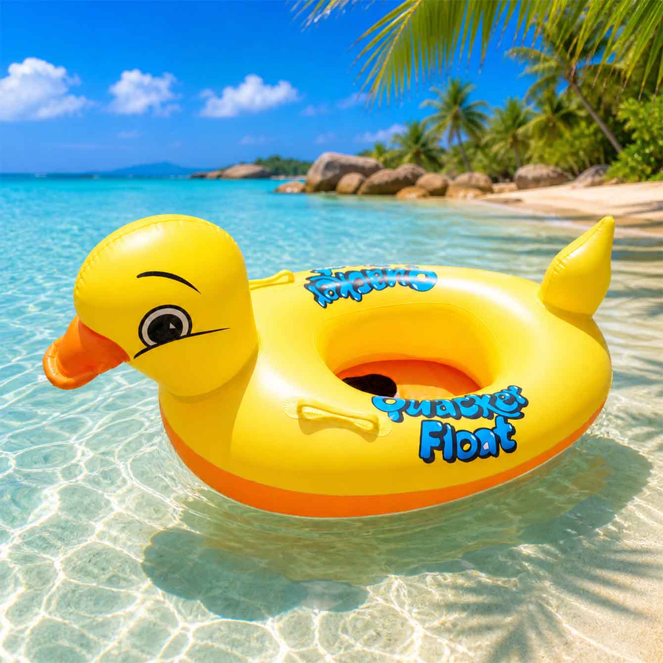 1PC Inflatable Duck Pool Float - đánh giá và giá Pool Float Ring Inflatable