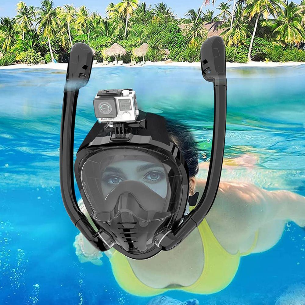 Full Face Snorkel Mask 180°Pan - đánh giá và giá Snorkel Mask Full Face