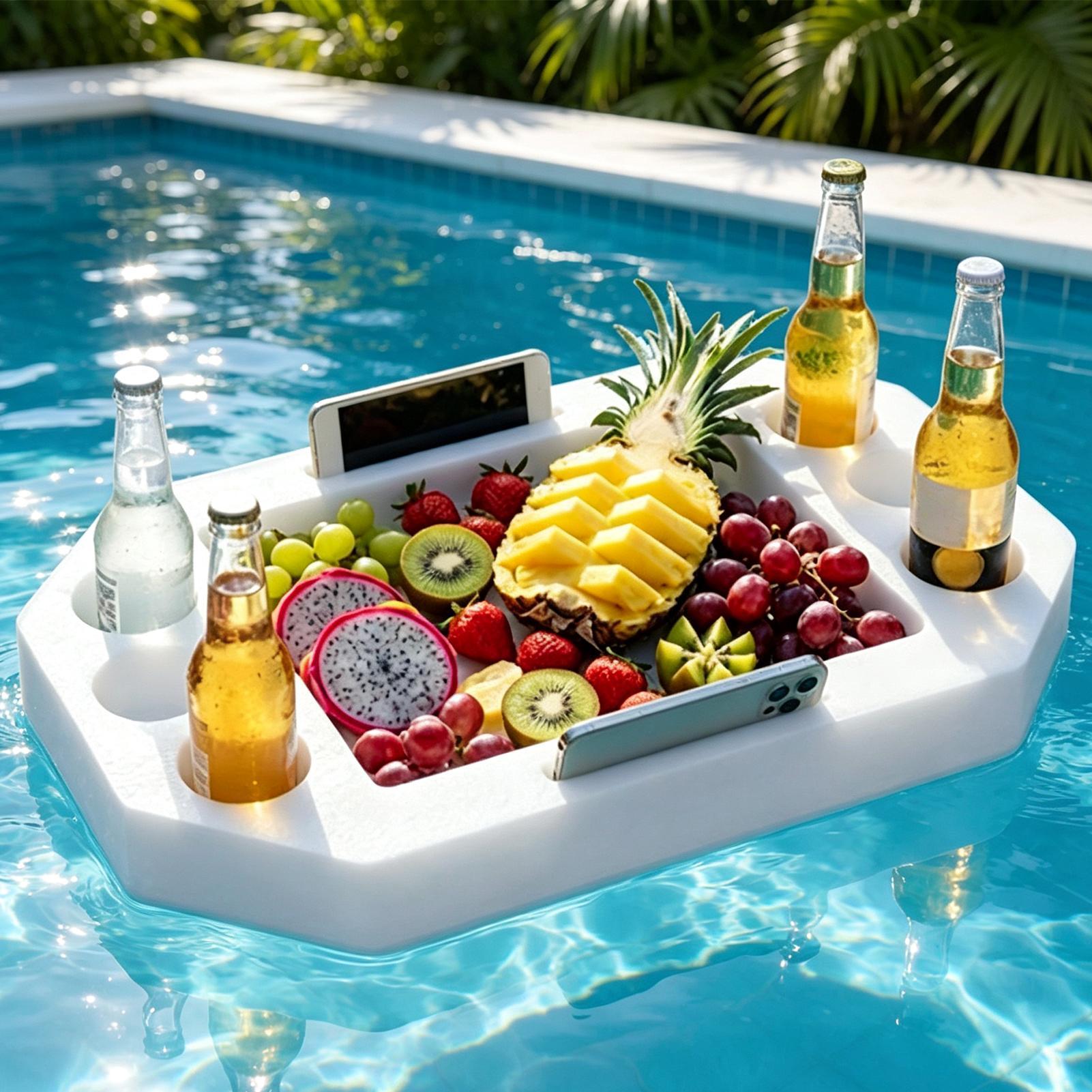 Floating Pool Tray Large Drink - đánh giá và giá Pool Ladder Above Ground