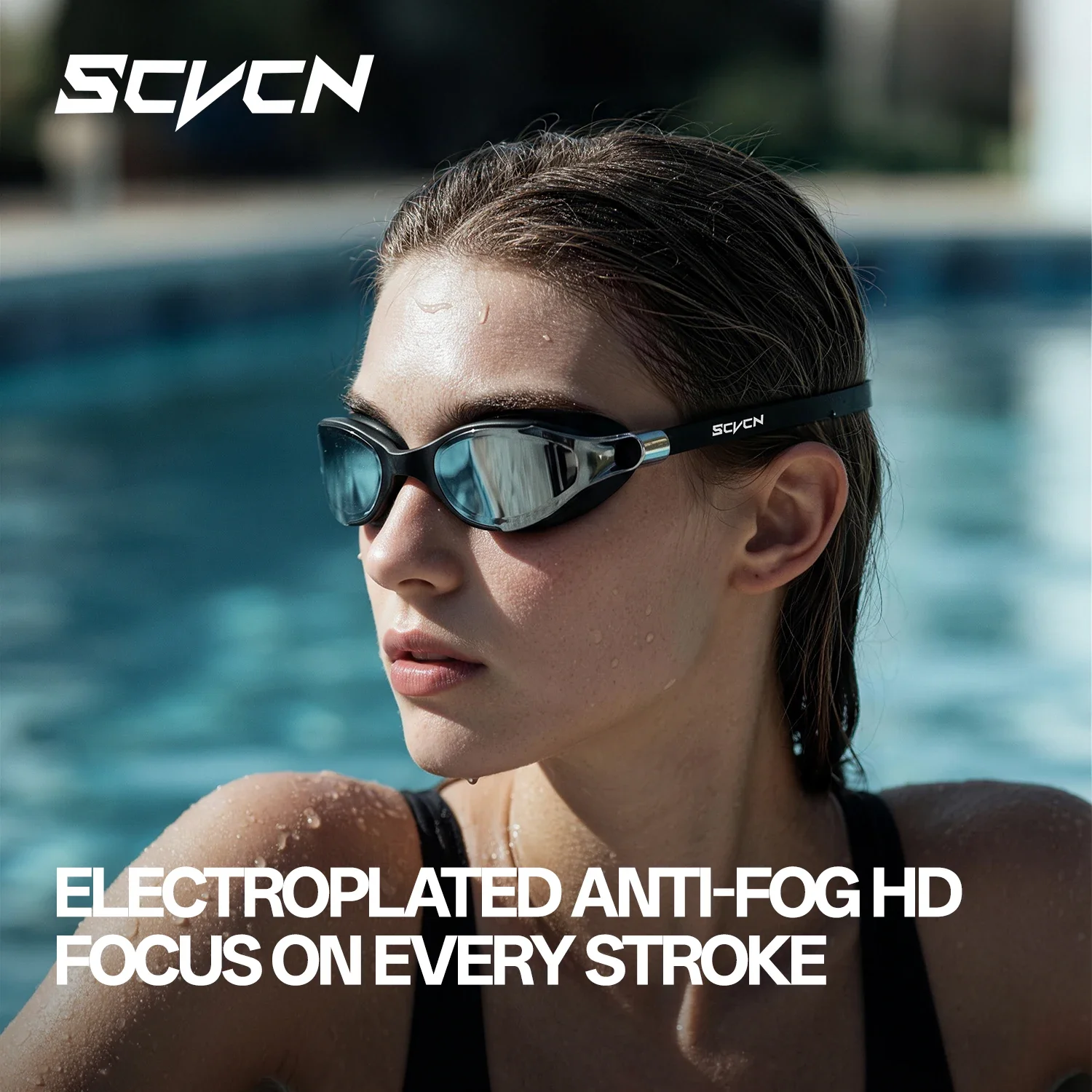 SCVCN New Professional Swimmin - đánh giá và giá Swim Goggles Anti Fog Uv