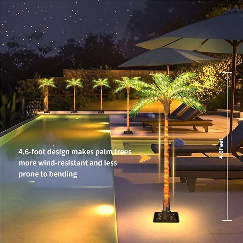 ABRW-Solar Palm Tree Lights Wi - đánh giá và giá Pool Light Solar Rechargeable