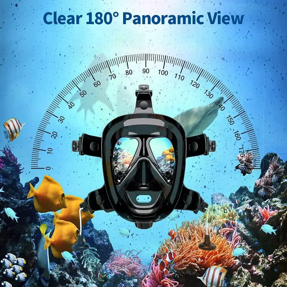 TRIMIX Full Face Diving Mask w - đánh giá và giá Snorkel Mask Full Face