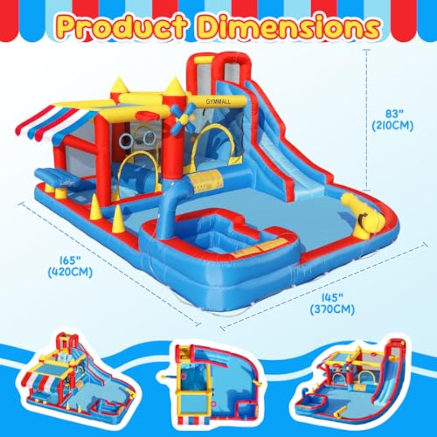 Outdoor/indoor 10-in-1 water s - đánh giá và giá Water Slide Inflatable