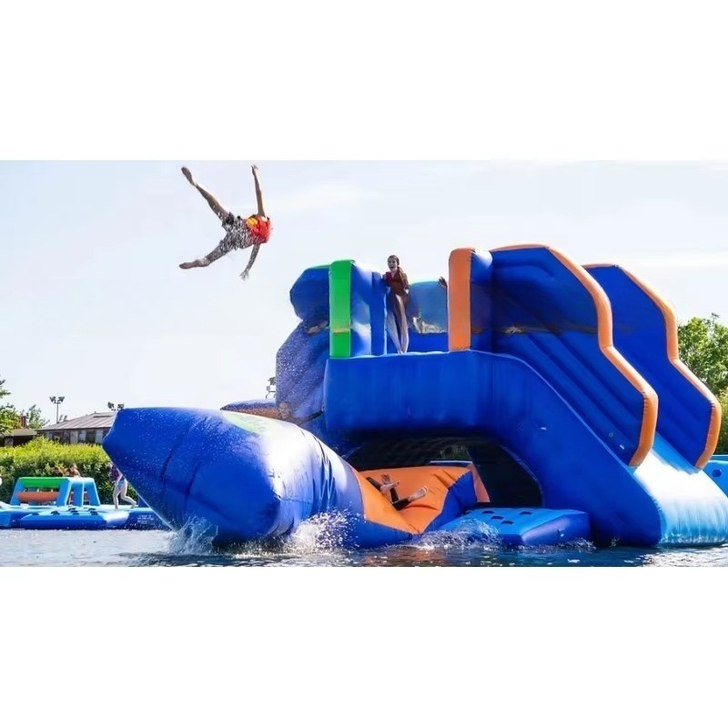 Inflatable Aqua Park Commercia - đánh giá và giá Water Slide Inflatable